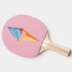 Ice Cream Coone Origami  Ping Pong Paddle
