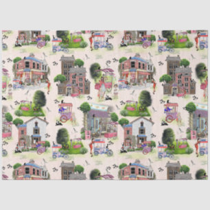 Ice cream Country Fair Tissue Paper