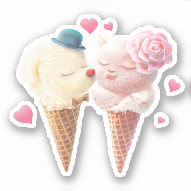 Ice Cream Couple – Love at First Lick (Front)