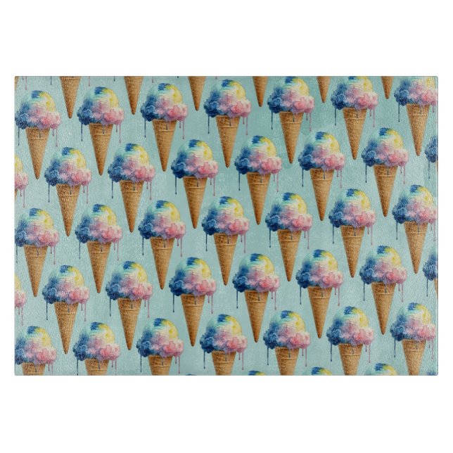 Ice Cream Cutting Board (Front)