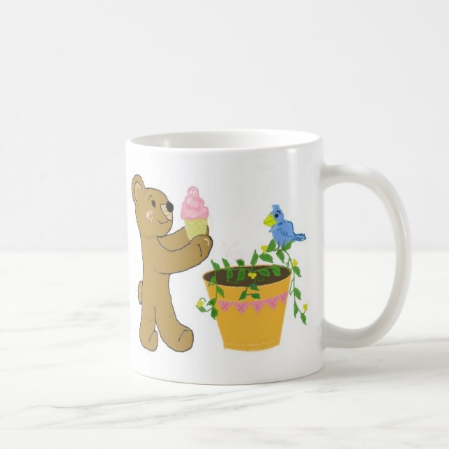 Ice Cream Day Coffee Mug (Right)