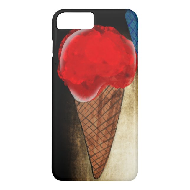 Ice-cream dessert iPhone / iPad case (Back)