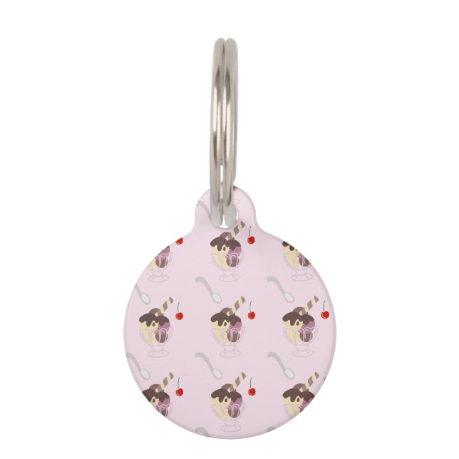 Ice Cream Dog Tag (Front)