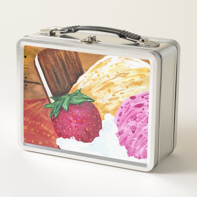 Ice Cream Dream   Metal Lunch Box (Front)