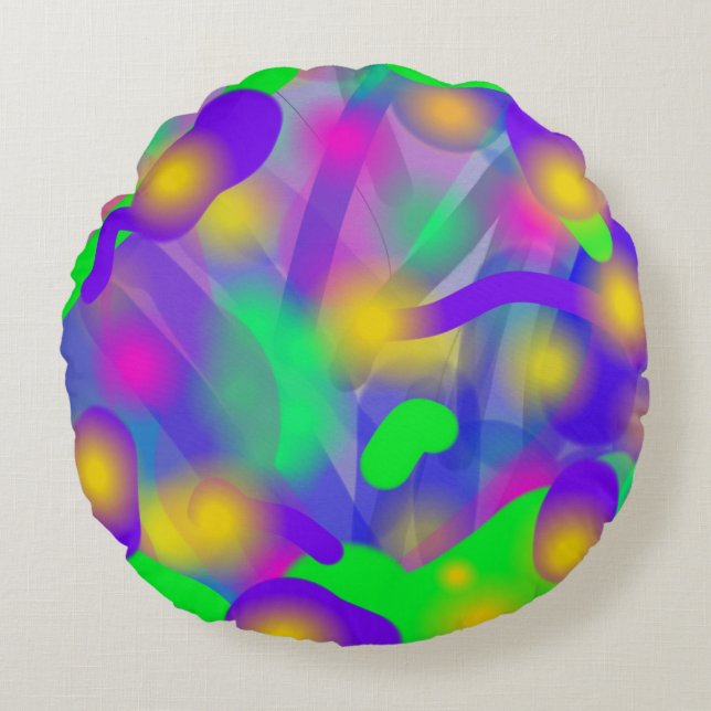 ICE CREAM DREAM ROUND CUSHION (Front)