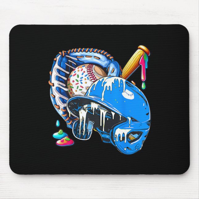 Ice Cream Drip Bysebyll Stuff Bysebyll Drip For Bo Mouse Mat (Front)
