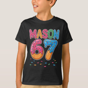 Ice Cream Drip Mason Six Seven 6 7 Gen Alpha Slang T-Shirt