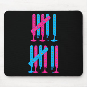 Ice Cream Drip Tally Marks 67 Meme Counting 6 7 Br Mouse Mat