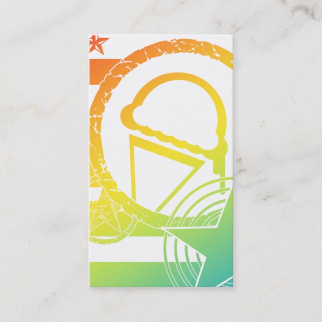 ice cream dripz loyalty card (Front)