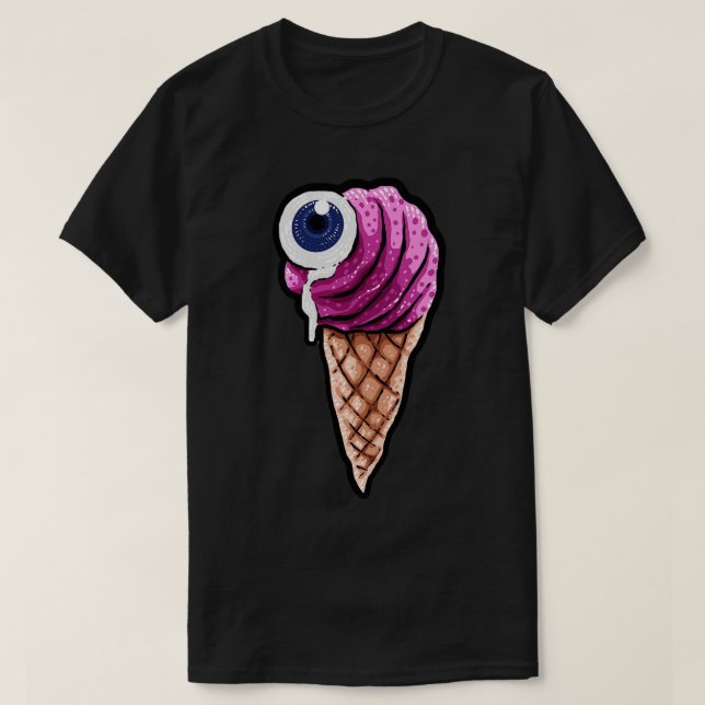 Ice Cream Eye T-Shirt (Design Front)