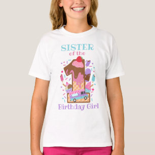 Ice Cream First Birthday shirt Sister Birthday 