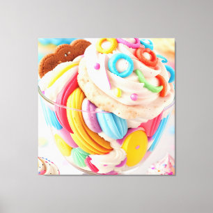 Ice Cream Five Canvas Print