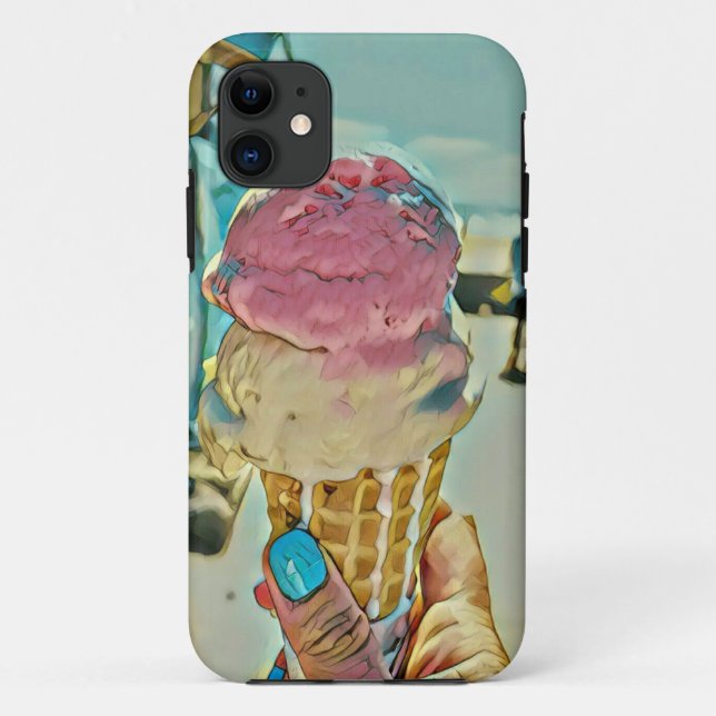 Ice cream flavor Case-Mate iPhone case (Back)