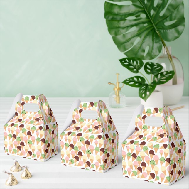 Ice Cream Flavours Favour Box (Multiple)