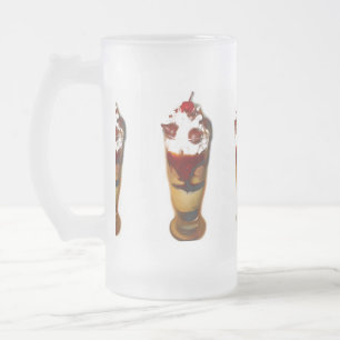 Ice Cream Float Frosted Glass Beer Mug