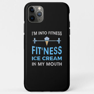 Ice Cream Foodie Ness Gym Gifts Men Women iPhone 11 Pro Max Case
