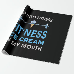 Ice Cream Foodie Ness Gym Gifts Men Women Wrapping Paper