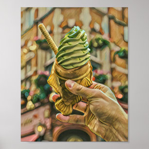 Ice cream for kids poster