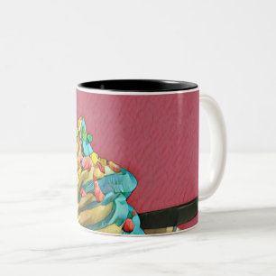 Ice cream for kids Two-Tone coffee mug