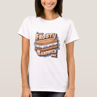 Ice Cream Frosty Sandwich day T-Shirt