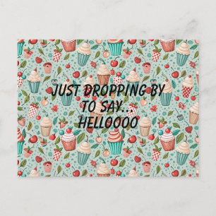 Ice Cream Fun Holiday Postcard