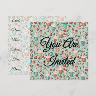 Ice Cream Fun Invitation
