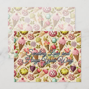 Ice Cream Fun Postcard