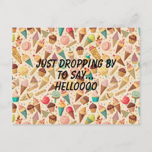 Ice Cream Fun Postcard