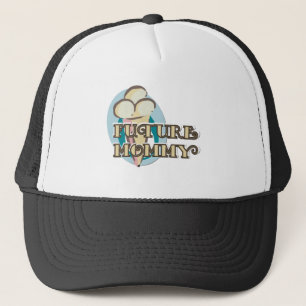 Ice Cream Future Mummy Tshirts and Gifts Trucker Hat
