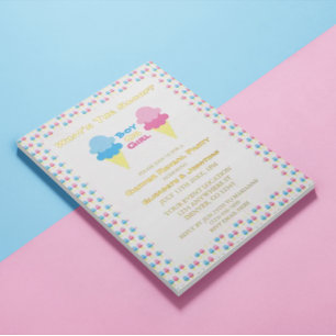 Ice Cream Gender Reveal