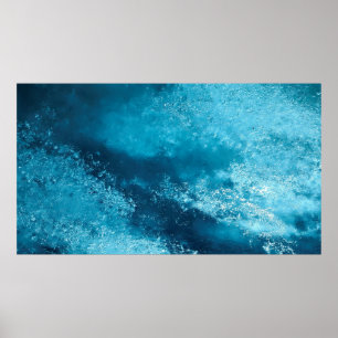 Ice cream glacier frozen cold ice poster