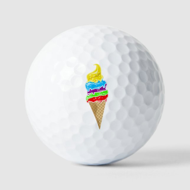 Ice Cream Golf Ball (Front)