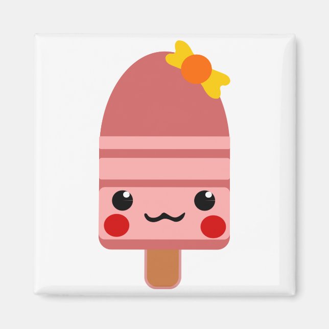 ice cream green magnet (Front)