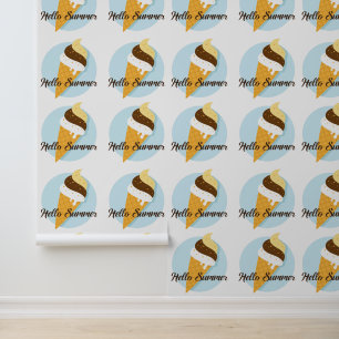 Ice Cream Hello Wallpaper