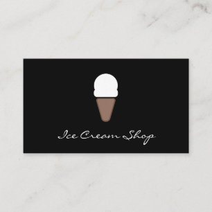 Ice Cream Icon Business Card