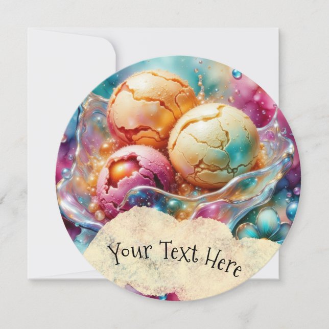 ice cream invitation (Front)