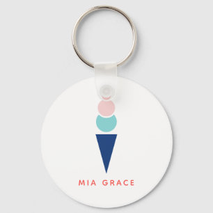 Ice Cream Key Ring