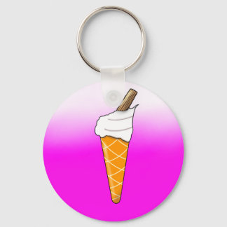Ice cream key ring