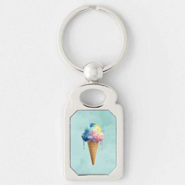 Ice Cream Key Ring (Front)