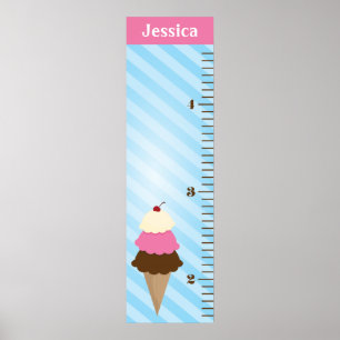 Ice Cream Kids Growth Chart