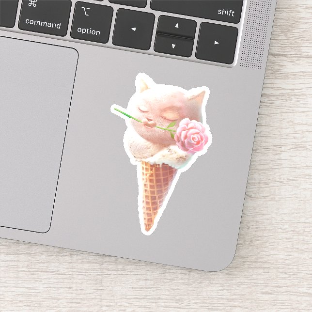 Ice Cream Kitty – Rosy & Dreamy (Detail)