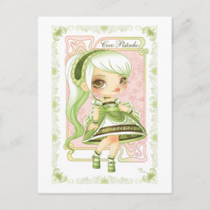 Ice Cream Lolita Coco Pistache Postcard
