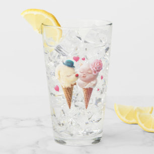 Ice Cream Love Glass