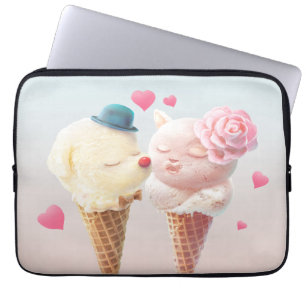 Ice Cream Love Laptop Sleeve
