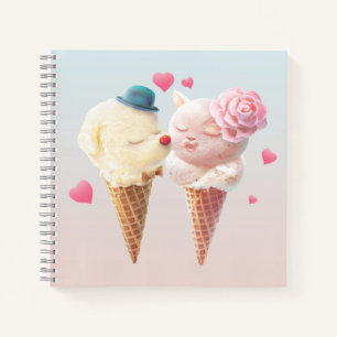 Ice Cream Love Notebook