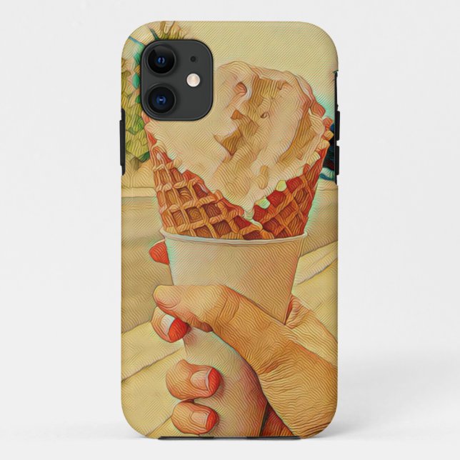 Ice cream lover gift Case-Mate iPhone case (Back)