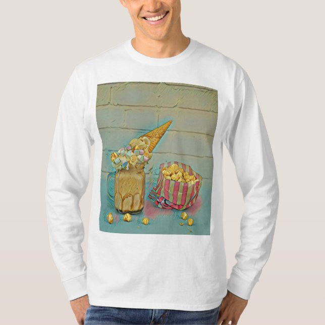 Ice cream lover gift T-Shirt (Front)