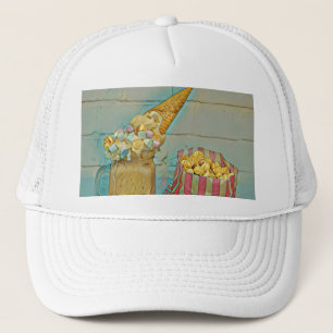 Ice cream lover gift trucker hat