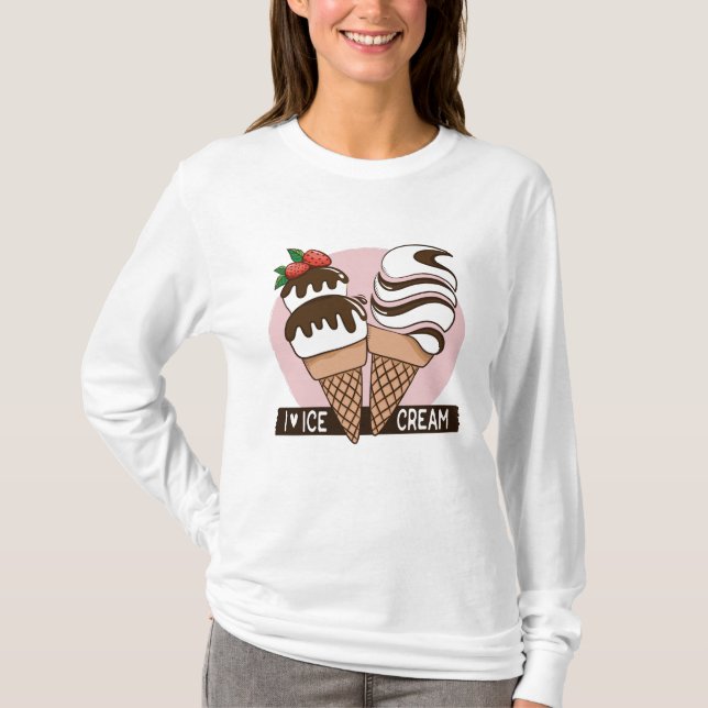Ice Cream Lover shirts & jackets (Front)