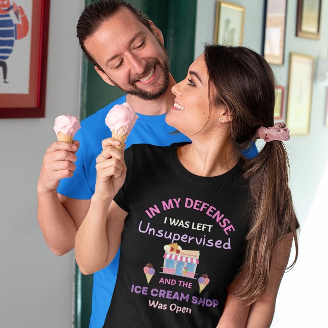 Ice Cream Lover Summer T-Shirt (Gift Ideas for Ice Cream Addicts)